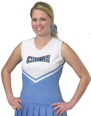 1050 Extreme Cheer Shell with 3 stripe trim, 1060 Youth extreme cheer shell