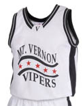 Mens Cap Sleeve Basketball Jersey