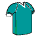 105-Teal/White