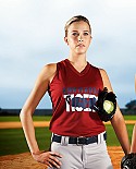 Tag Up moisture wicking cool mesh polyester full button softball jersey and pants