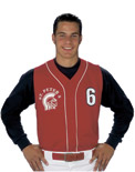 1828B Pitch Hitter sleeveless full button baseball jersey