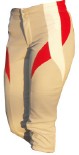 Stinger softball pant design, part of a softball uniform which includes jersey, shorts and pants