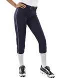 heavy weight Low rise softball pant - piped for accent