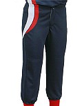 Sweep softball pant design, part of a softball uniform which includes jersey, shorts and pants